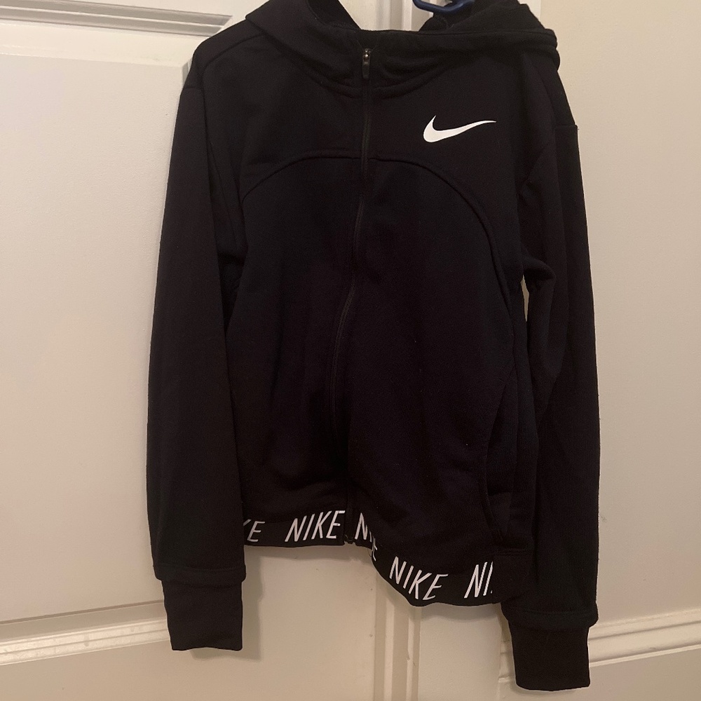 Nike Girls Black Jacket Size M